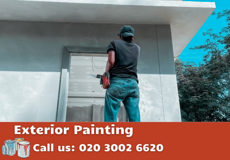 exterior painting Holland Park