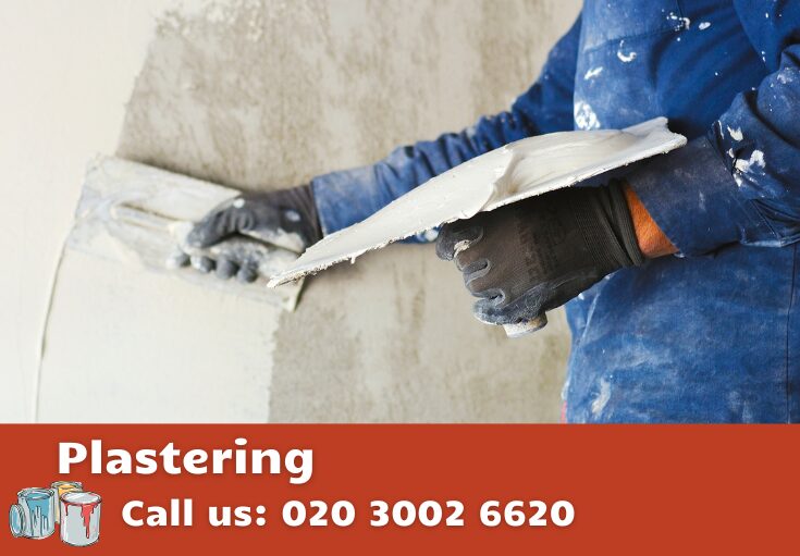 plastering Holland Park