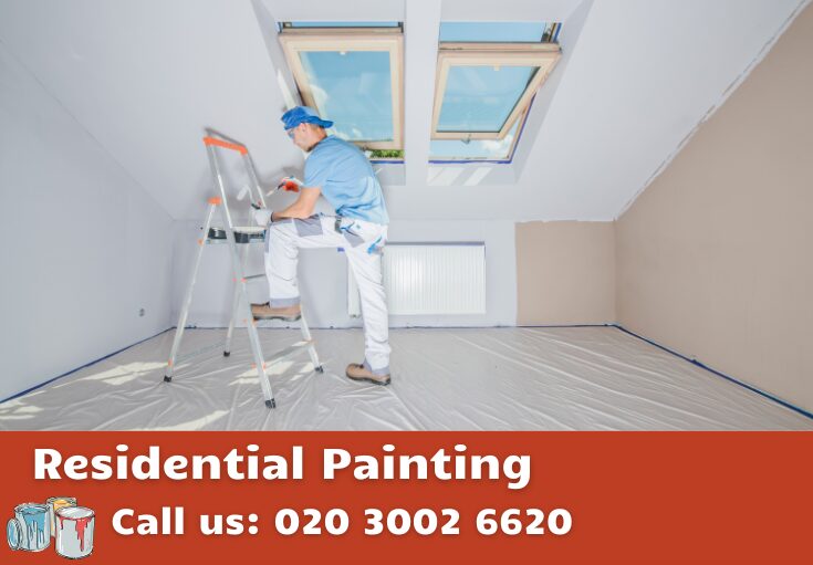 residential painting Holland Park