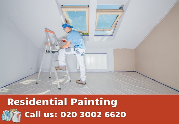 residential painting Holland Park
